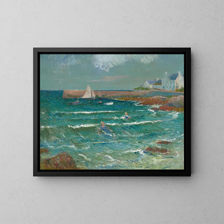 Henry Moret - Baignade de mer  Lomener.webp