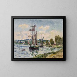 Henry Moret - Bateaux dans la rade.webp