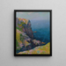 Île de Groix Pointe de l'Enfer - Henry Moret — gerahmtes Bild an der Wand