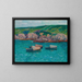 Le barche Dolan - Henry Moret — quadro incorniciato alla parete