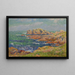 Les Rochers d'Ouessant - Henry Moret — gerahmtes Bild an der Wand