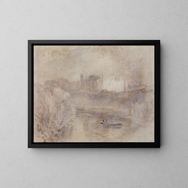 Château de Kilkenny - Henry Nelson O'Neil — gerahmtes Bild an der Wand