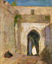 Porta d'ingresso di Tanger - Henry Ossawa Tanner — vista dell’opera