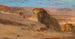 Lions nel deserto - Henry Ossawa Tanner — vista dell’opera
