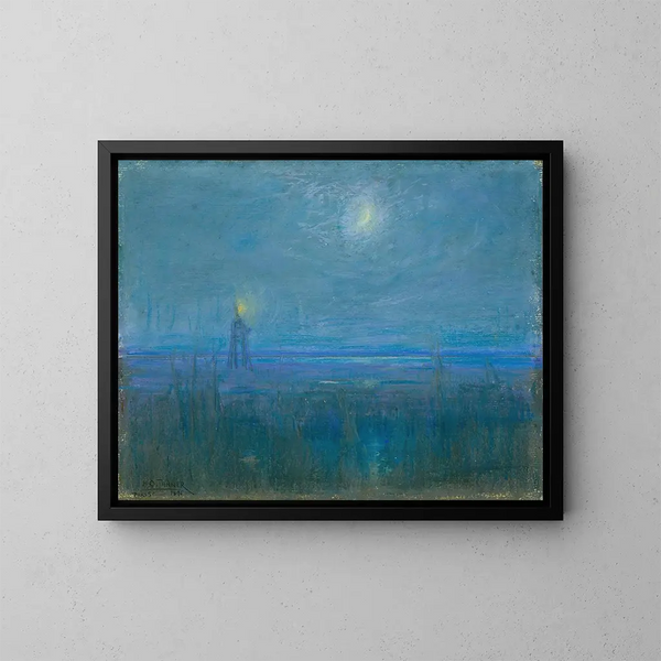 Marais del New Jersey - Henry Ossawa Tanner — quadro incorniciato alla parete