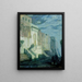 I muri alla luce della luna di Tanger - Henry Ossawa Tanner — quadro incorniciato alla parete