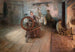 Filage à la lumière du feu L'enfance de George Washington Gray - Henry Ossawa Tanner — Ansicht des Kunstwerks