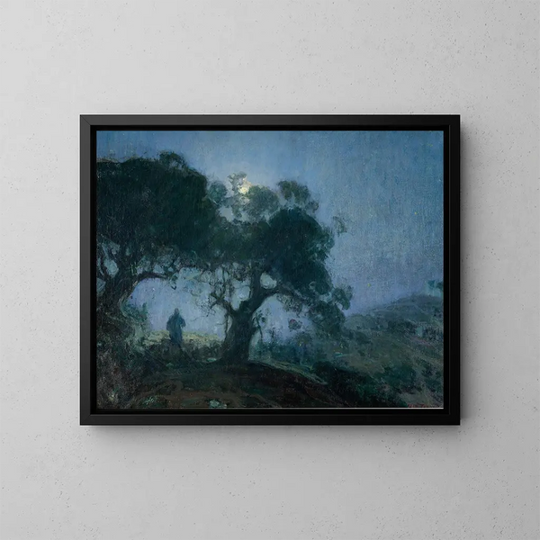Il Buon Pastore - Henry Ossawa Tanner — quadro incorniciato alla parete