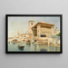 Der Hafen von Venedig - Henry Pember Smith — gerahmtes Bild an der Wand