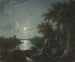 Fischerei bei Mondschein am Ufer - Henry Pether — Ansicht des Kunstwerks