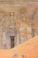Abou Simbel - Henry Roderick Newman — vista dell’opera