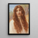 Calypso - Henry Ryland — framed artwork on a wall