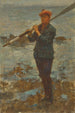 Giovane uomo con una pagaia - Henry Scott Tuke — vista dell’opera