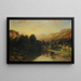 Landschaft - Henry Sheridan — gerahmtes Bild an der Wand