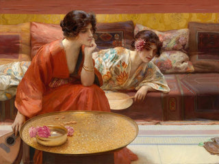 Henry Siddons Mowbray - Idle Hours.webp