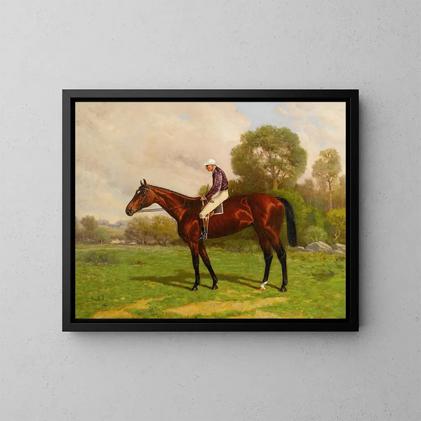 Montana mit Garrison Up - Henry Stull — gerahmtes Bild an der Wand