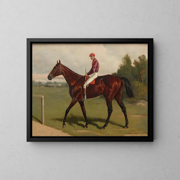 Raceland mit Garrison Up - Henry Stull — gerahmtes Bild an der Wand