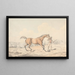Un palafreniere che conduce un cavallo baio - Henry Thomas Alken — quadro incorniciato alla parete