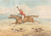 Un picador e una coppia di cani che corrono a tutta velocità in campagna aperta - Henry Thomas Alken — vista dell’opera