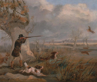 Jagd auf Enten - Henry Thomas Alken — Ansicht des Kunstwerks