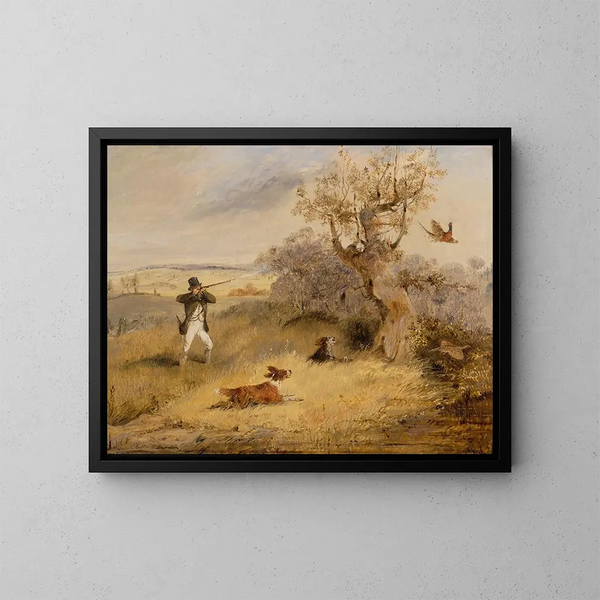 Tir au faisan - Henry Thomas Alken — quadro incorniciato alla parete