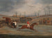 Scene di una corsa ad ostacoli vicino al traguardo - Henry Thomas Alken — vista dell’opera