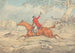 Il cacciatore a galoppo a sinistra e incoraggia i cani - Henry Thomas Alken — vista dell’opera