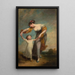 Portrait einer Mutter und eines Kindes in einer Landschaft - Henry Thompson — gerahmtes Bild an der Wand