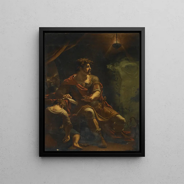 Henry Tresham - Brutus Disturbed By The Ghost Of Caesar From Shakespeares Julius Caesar Act Iv Scene Iii.webp