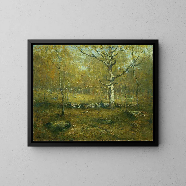 Holz des Frühlings - Henry Ward Ranger — gerahmtes Bild an der Wand