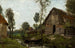 Landschaft ohne Titel mit Haus und Boot - Henry Ward Ranger — Ansicht des Kunstwerks