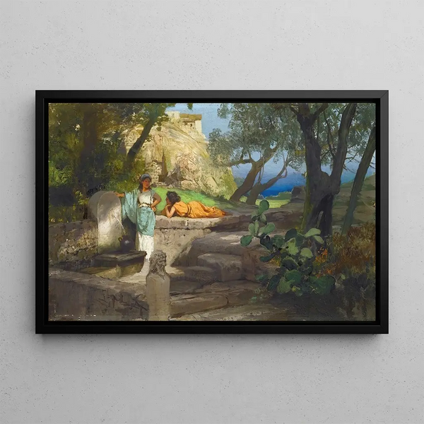 Henryk Siemiradzki - BY THE SPRING.webp