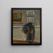Interior painting of the posthumous exhibition of Jan Stanisławski - Henryk Szczygliński — framed artwork on a wall