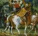 Héraclius a cavallo con la croce - Adam Elsheimer — vista dell’opera