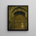 Historisches Eingangstor - Herbert E. Harley — gerahmtes Bild an der Wand