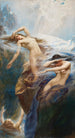 Die Nebel des Berges - Herbert James Draper — Ansicht des Kunstwerks