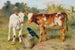 Ein unerwarteter Gast - Herbert William Weekes — Ansicht des Kunstwerks