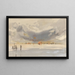 Evening on the Venetian Lagoon - Hercules Brabazon Brabazon — framed artwork on a wall