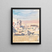 Ansicht einer Stadt - Hercules Brabazon Brabazon — gerahmtes Bild an der Wand