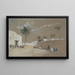 Dorf bei Luxor - Hercules Brabazon Brabazon — gerahmtes Bild an der Wand