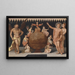 Allegorie der Postkutsche - Herman Hahn — gerahmtes Bild an der Wand