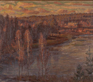 Herbst in Svartn - Herman Norrman — Ansicht des Kunstwerks