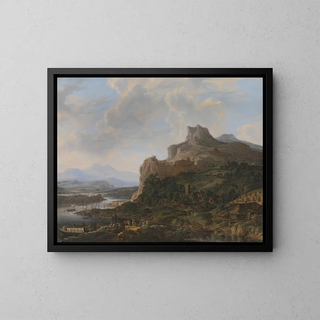 Herman Saftleven - Landscape by the Rhine.webp