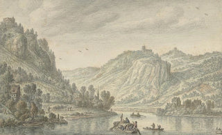 Herman Saftleven - Rijn bij de Drachenfels.webp