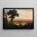 Paesaggio fluviale del sud - Herman van Swanevelt — quadro incorniciato alla parete
