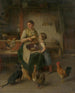 Schneiden des Brotes - Hermann Bever — Ansicht des Kunstwerks