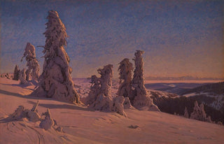 Hermann Dischler - Frozen Fir Trees on the Feldberg.webp