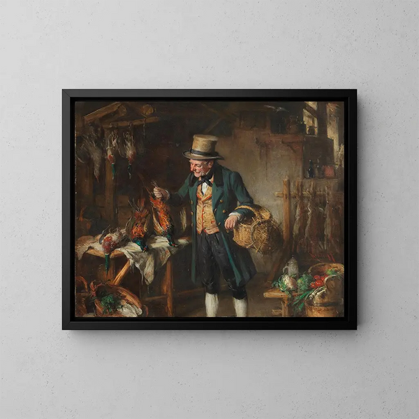 Eine gute Aufnahme - Hermann Kern — gerahmtes Bild an der Wand