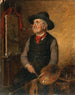 A painter at the easel - Hermann Kern — artwork view
