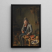The fruit merchant - Hermann Kern — framed artwork on a wall
